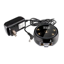 1 шт. Алюминий сплав Цифровой татуировки питания Сенсорный экран с ручка Регулируемая Intelligent Light для питания Татуировка