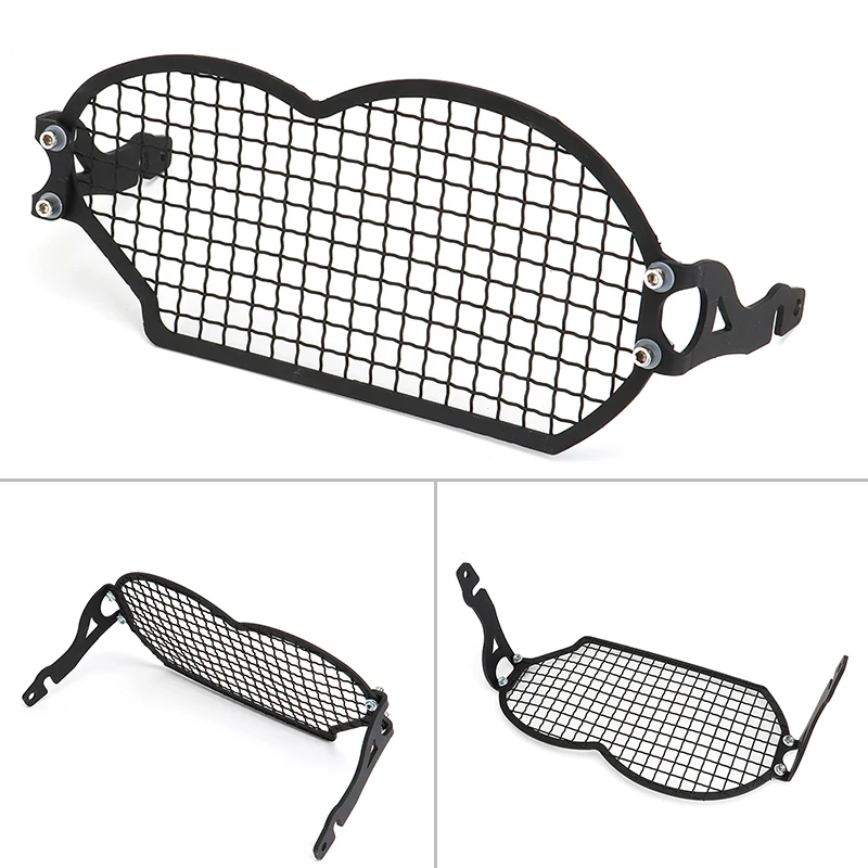 

Stainless Steel Headlight Protector Guard Lens Cover For BMW R1200GS 2004-2012