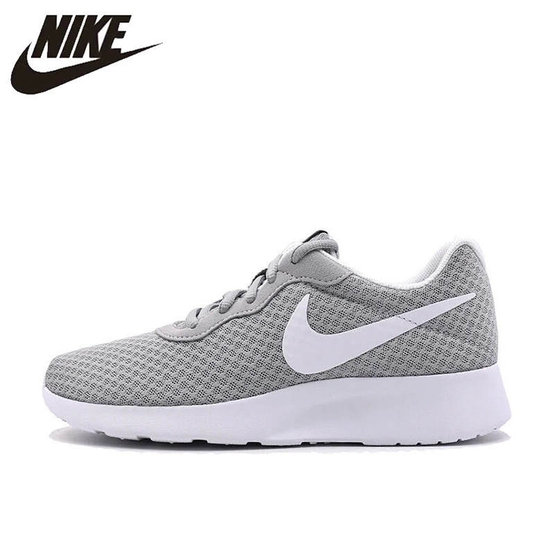 

NIKE Original New Arrival Tanjun Men's Running Shoes Roshe Run Gray Sneakers Outdoor Walkng Jogging Sneakers 39-45
