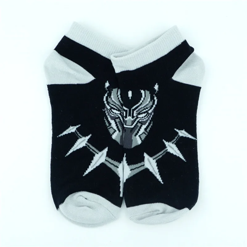 

Black Panther Short Socks Stockings Tight Cute Superhero Fashion Ankle Casual Dress Socks Cosplay Gift