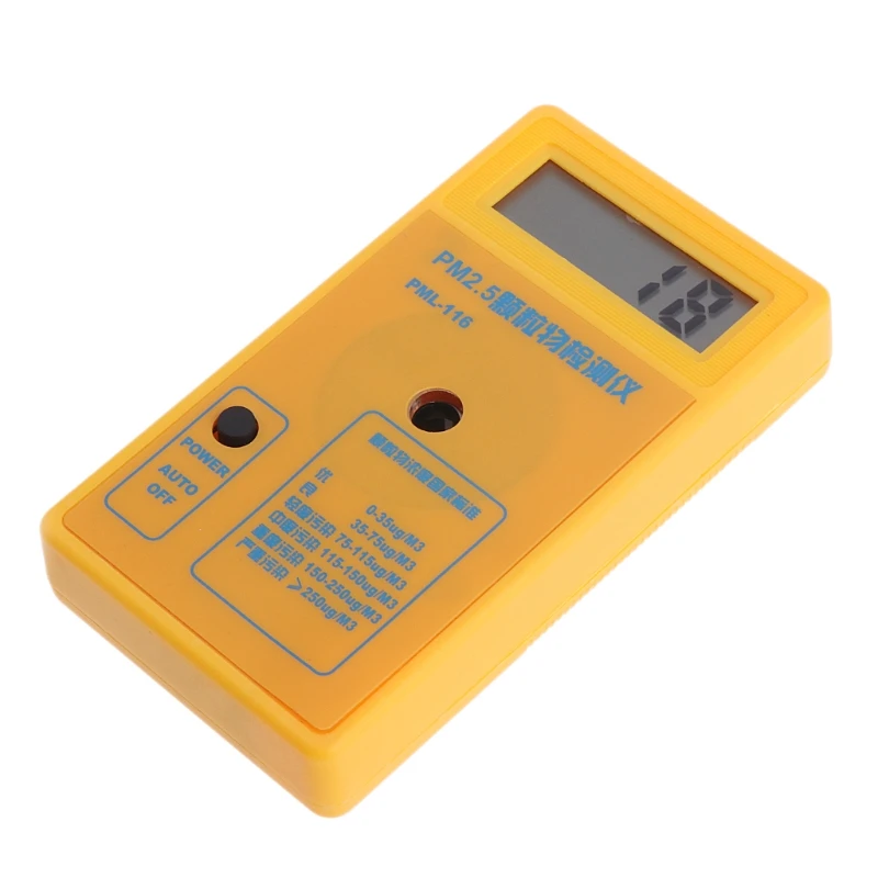 

Shanwen PM2.5 Particle Detector Haze Dust Air Quality Monitoring Analyzer Meter Sensor