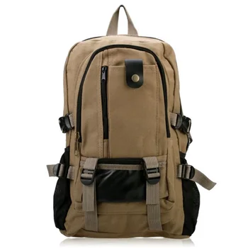 

Men's shoulders back to ancient leisure travel canvas schoolbags large capacity