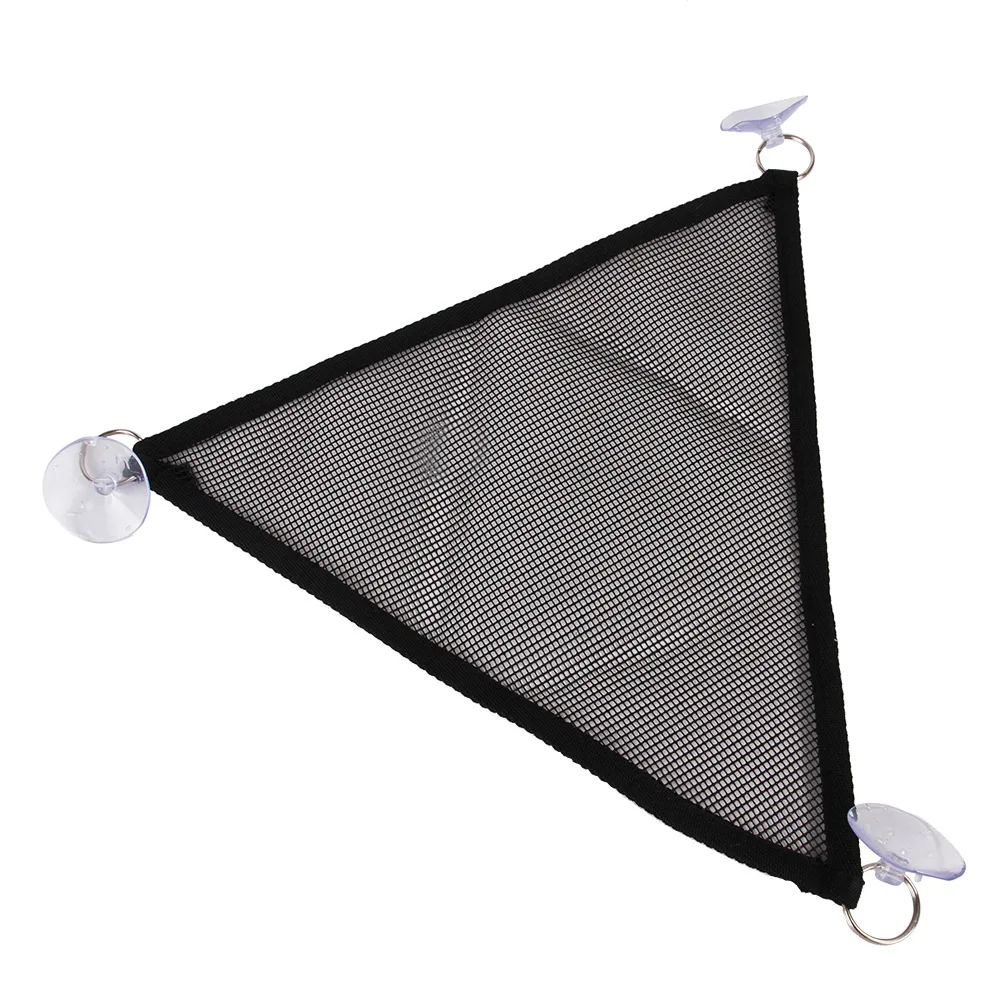 2PICPocket Small Crawling Pet Hammock Grid Suspension Swing for Chameleon Lizard Nest Bed with Sucking Disc Crawling Pet Toys (6)