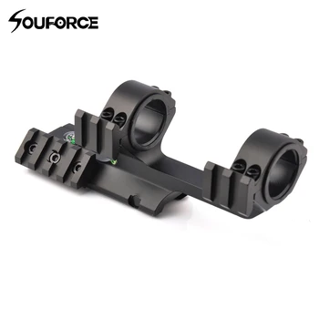 

New Tactical Scope Mount Rings with Spirit Bubble Level and Compass Hunting Rifle Mount Fit 20mm Weaver Picatinny Rail