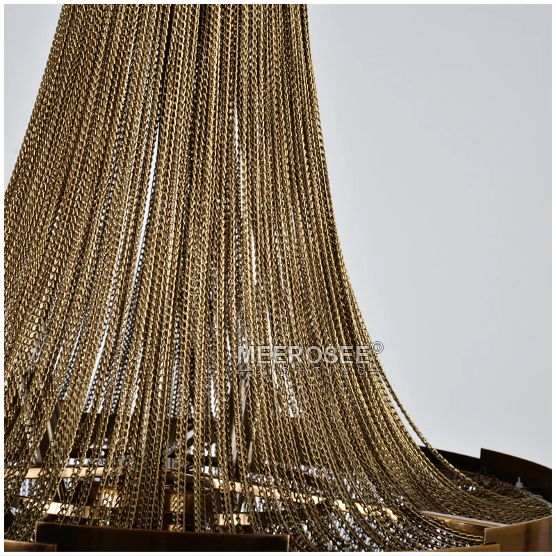 Новое поступление алюминиевая цепочка подвесной светильник Empire Bronze Color Post Chain