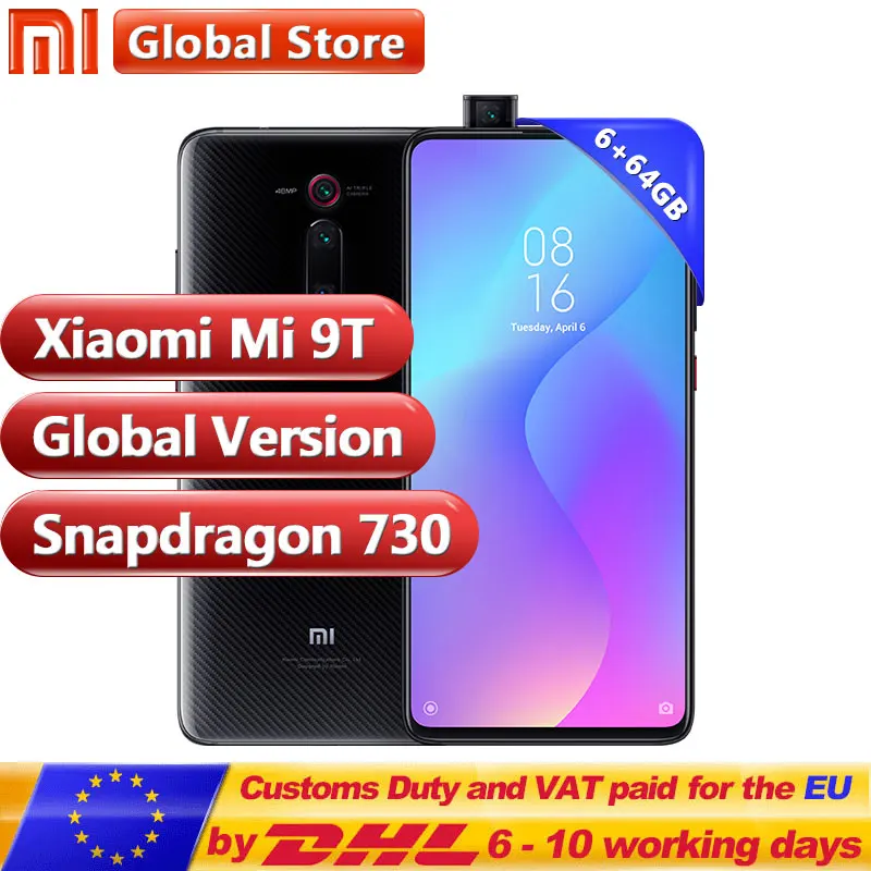 Global Version Xiaomi Mi 9T (Redmi K20) 6GB 64GB Smartphone Snapdragon 730 48MP Rear Camera Pop up Front NFC-in Cellphones from Cellphones & Telecommunications on Aliexpress.com | Alibaba Group