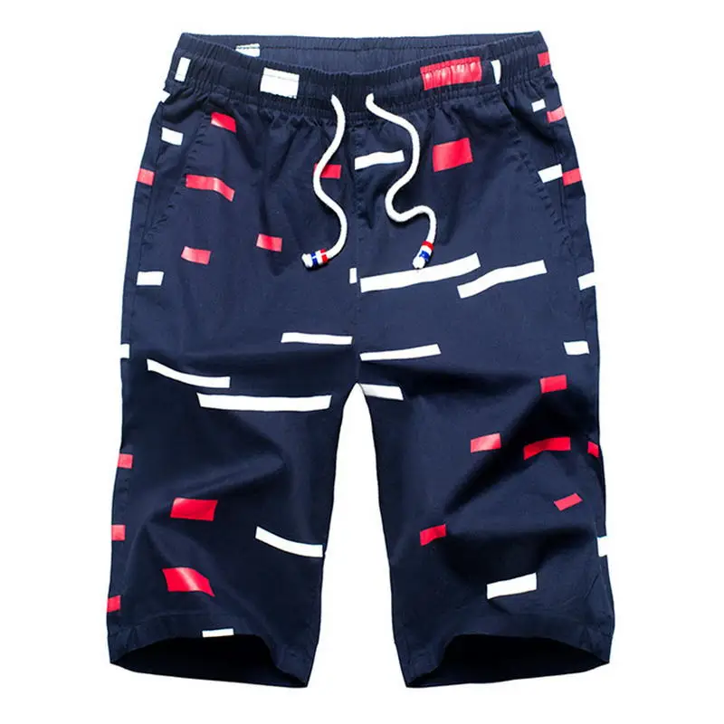 2018 Summer Cotton printing Shorts Men Fashion Brand Board shorts