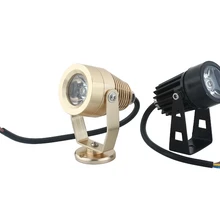 3 Вт Водонепроницаемый Светодиодный прожектор Точечный светильник лампы 12 V/85-265 V Холодный белый/теплый белый/RGB