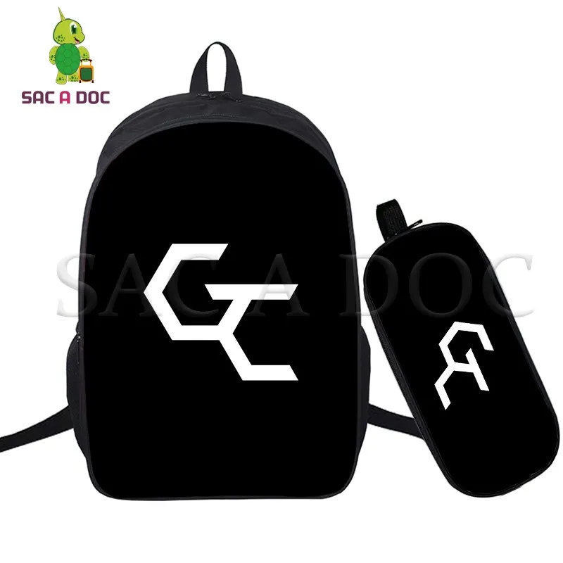 

Guilty Crown GC 2 Pcs/set School Bags Backpack for Teenagers Girls Boys Laptop Backpack OUMA SHU Travel Bags