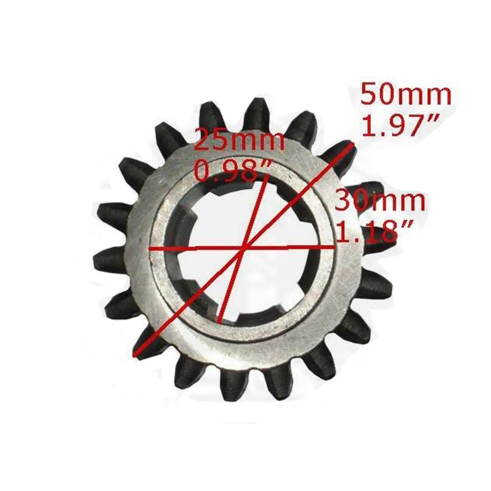 Kazuma Шестерня 18 зубов Solo Шестерня подходит для Динго и Сокол 150cc ATV коробка заднего хода