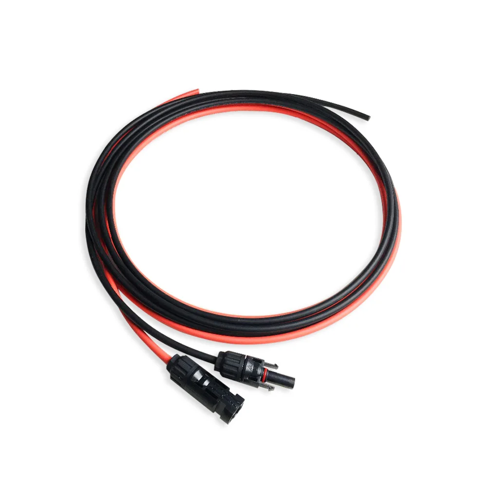 

XINPUGUANG 3M MC4 red black dual connect extension solar cable 12V solar panel cel system module DIY kits RV Marine campering