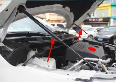 Подходит для NISSAN QASHQAI J11- аксессуары капот автомобиля капот газовый шок стойки Лифт поддержки стайлинга автомобилей