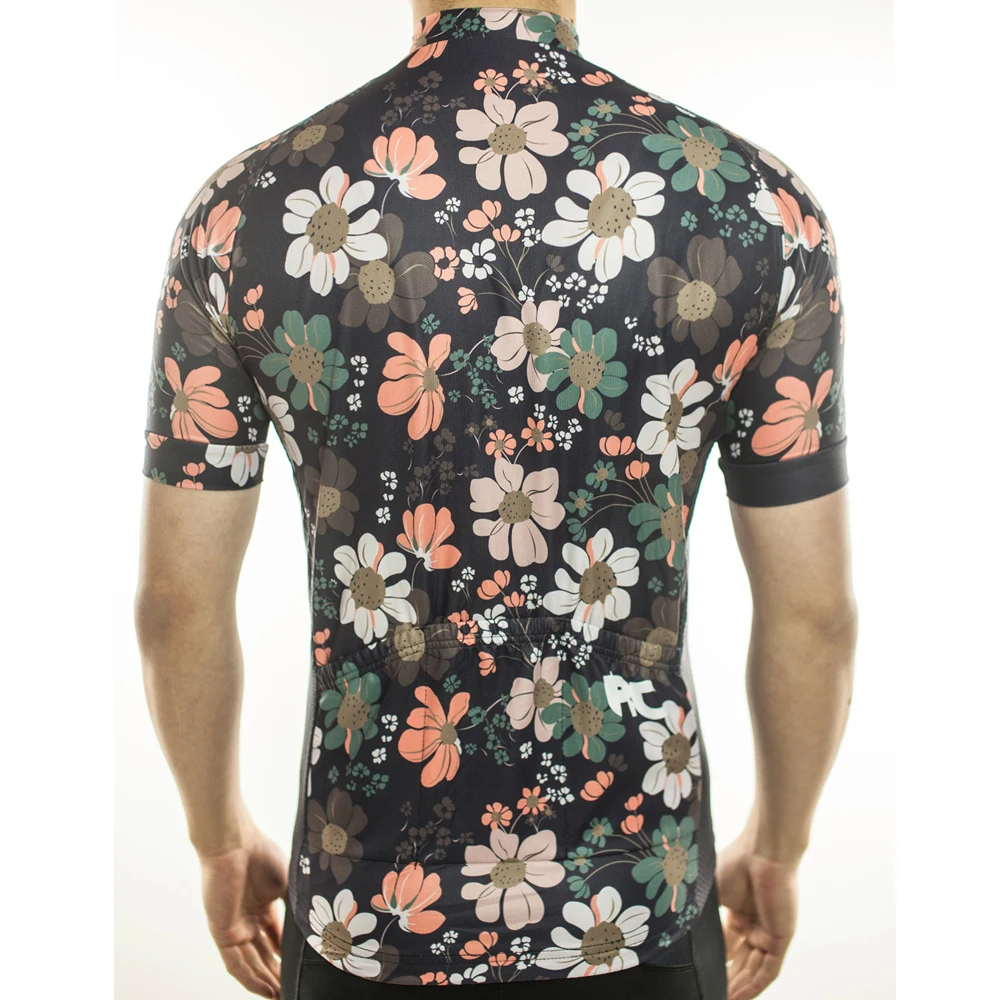 floral bike jersey