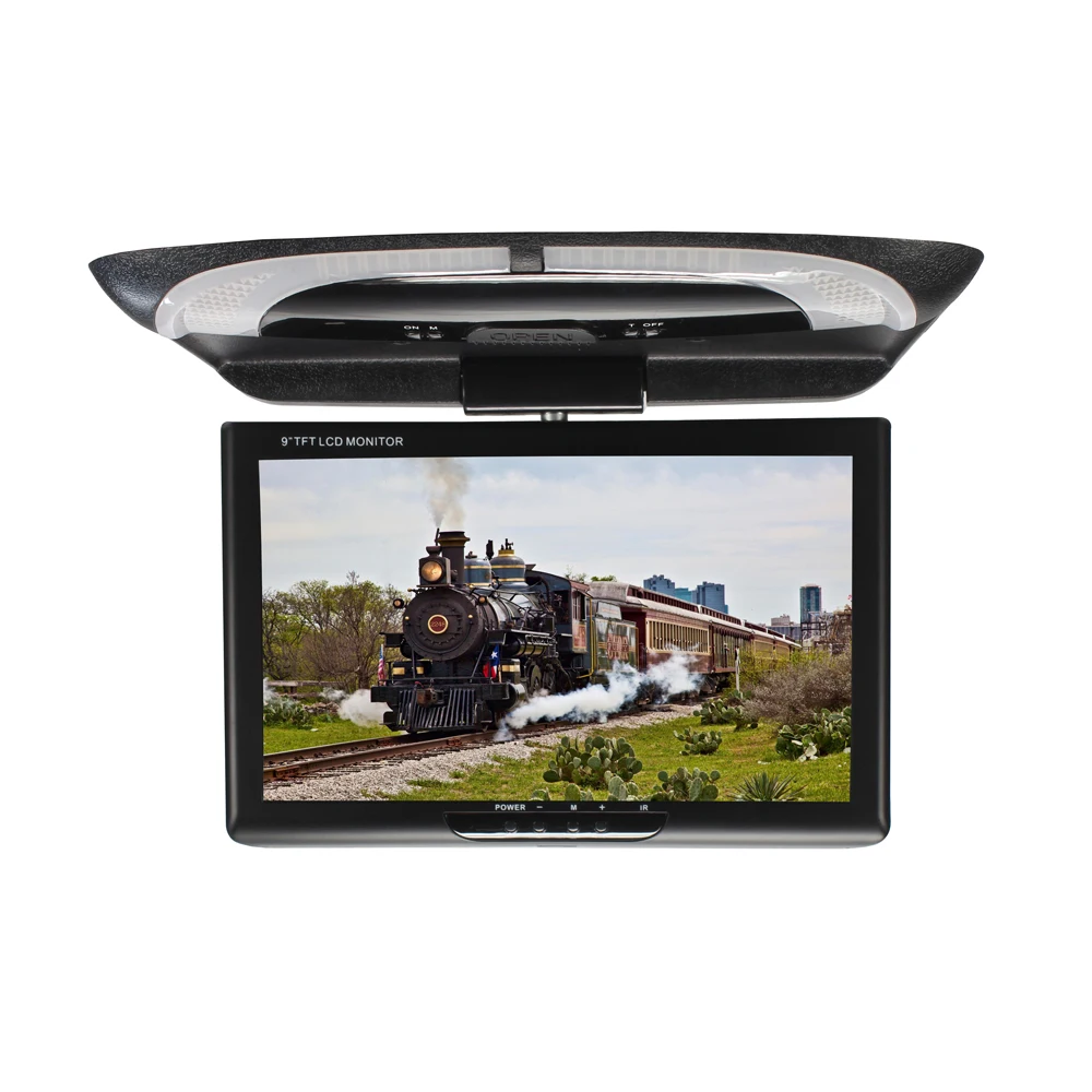 

2018 Hot Sale 9 Inch TFT LED Digital Panel Car ceiling LED display car styling Car Monitor, Business car bus
