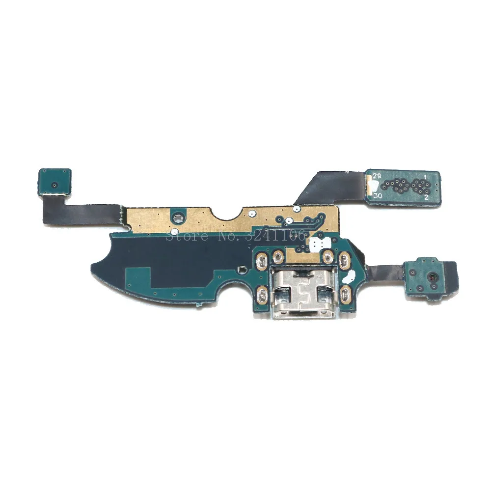 CXHKRR Оригинальное USB зарядное устройство гибкий кабель для SAMSUNG Galaxy S4 Mini i9190 i9195 usb порт зарядки с микрофоном
