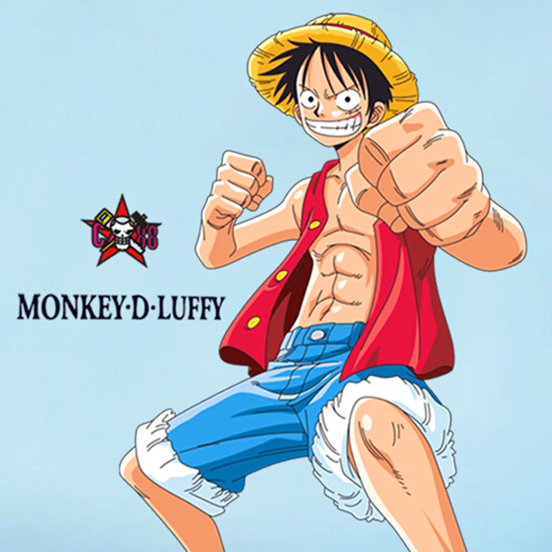 Luffy One Piece Decal Japanese Cartoon One Piece Wall Stickers Wall
