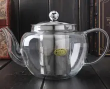 1 шт. 600 мл стеклянный в форме яблока чайник жаростойкий чайник с чашками стеклянный чайный набор Цветочная чайная чашка фильтр из