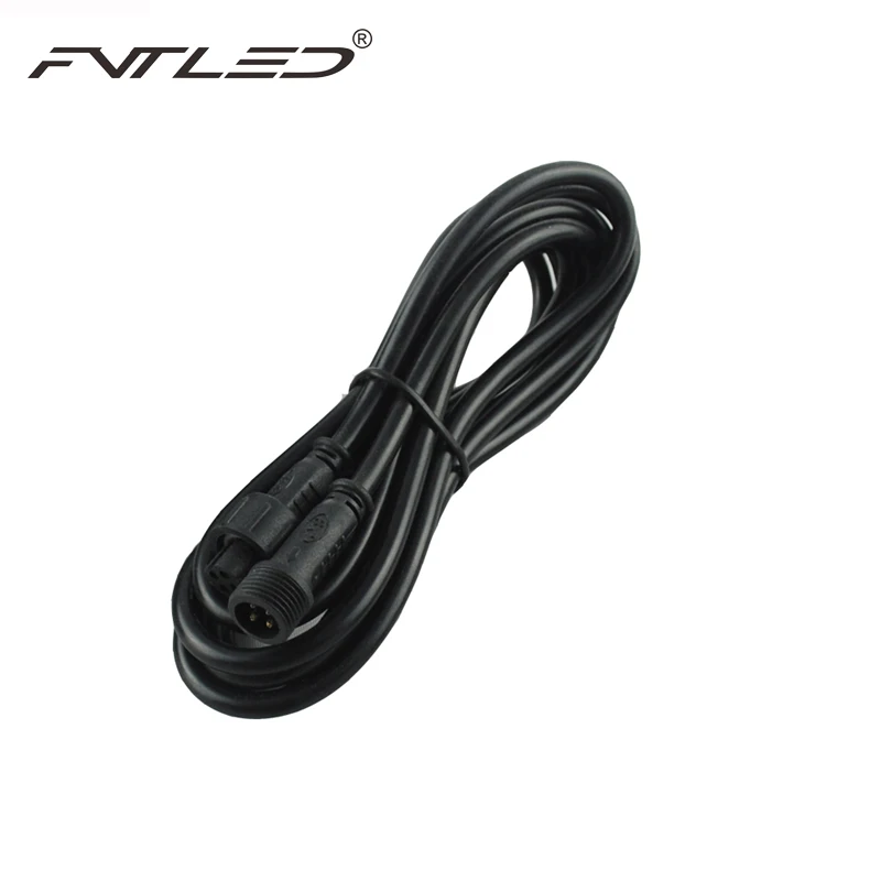 

4PIN 2Meter IP67 Waterproof Extension Cable Connector Wire LED Light Power Cord for RGB Lights