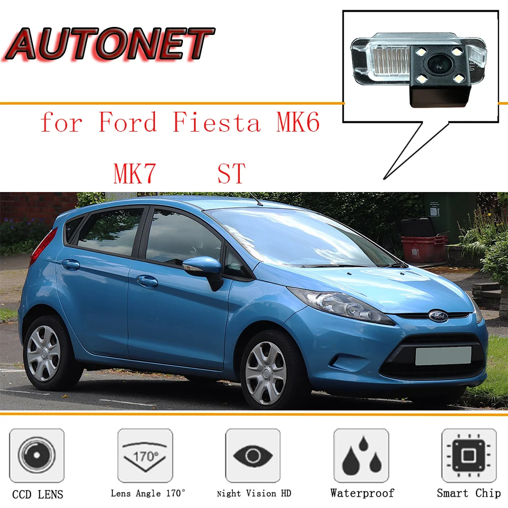 Осенняя камера заднего вида для Ford Fiesta хэтчбек ST 2008 ~ 2019/CCD/ночного