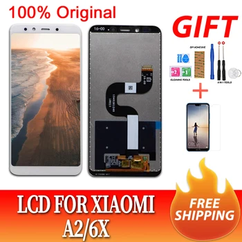 

Original LCD for Xiaomi Mi A2 MIA2 LCD Display Digitizer +Touch Screen Assembly for Xiaomi Mi 6X MI6X Replacement Repair Parts