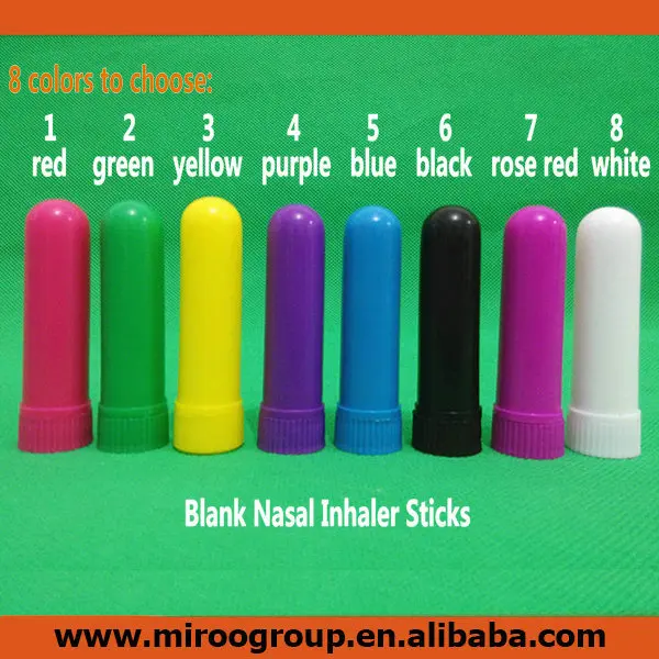 

(40sets Complete Inhalers) Essential Oil Aromatherapy Blank Nasal Inhaler Tubes, Empty Nasal Inhalers for Essential Oil