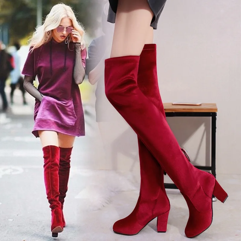 

Women Boots Shoes Women High Heels Ankle Boots Winter Boots Zip Ladies Shoes Sexy Platform High Heels