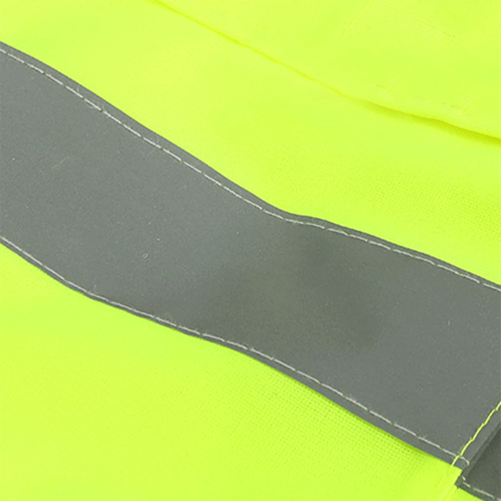 Chaleco Reflectante De Seguridad - Naranja Alta Visibilidad | Para Correr, Ciclismo, Noche