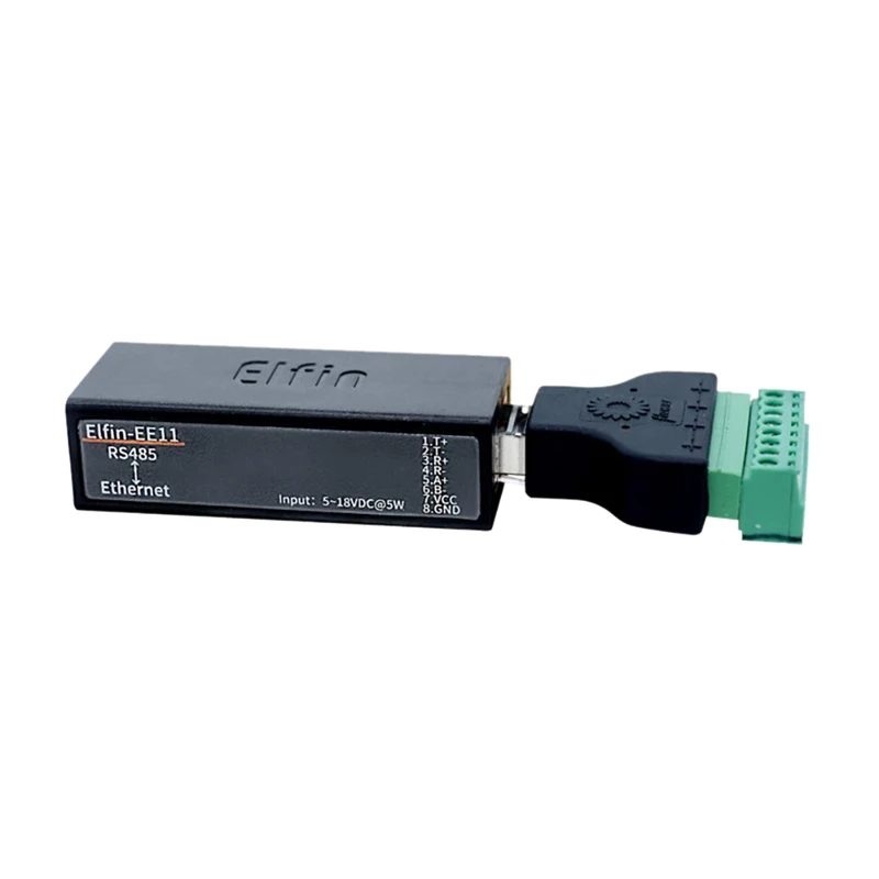 

Rs485 Serial Server Port To Ethernet Module Support Elfin-Ee11 Tcp/Ip Telnet Modbus Tcp Protocol