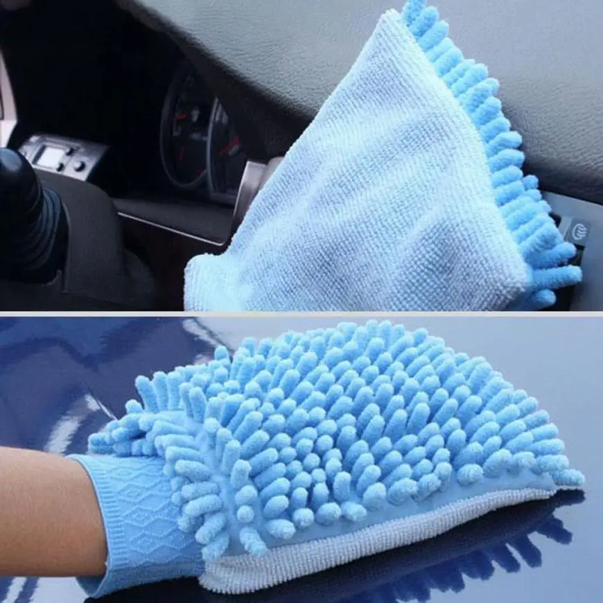 CARPRIE автомобиля щетка для очистки микрофибры супер губка продукт ткань Полотенца стирка перчатки May14 Прямая доставка