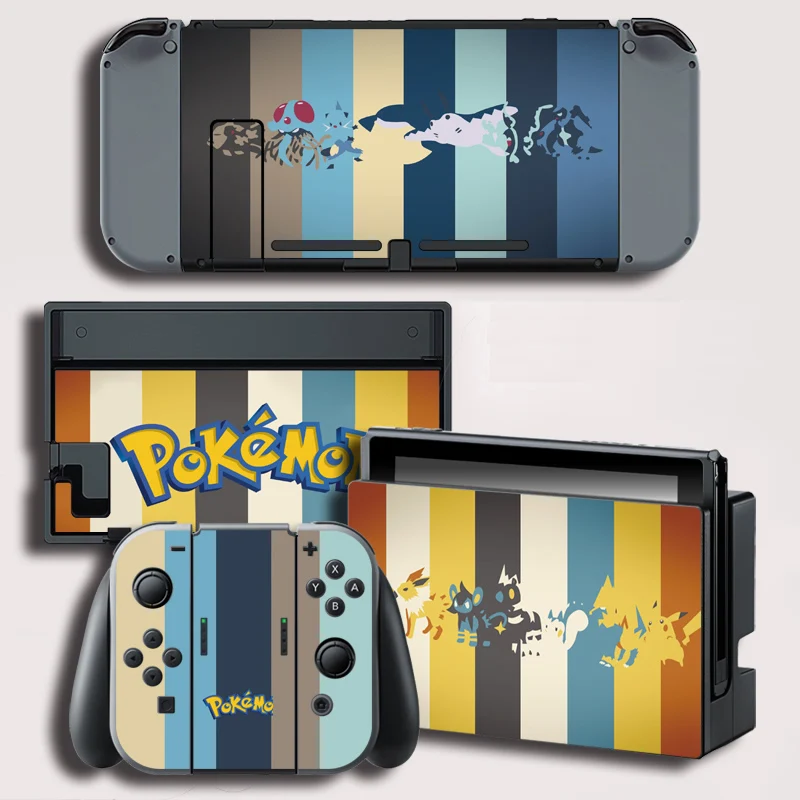 

The Legend of Wizard Protector Cover Decal Vinyl Skin Sticker for Nintendo Switch NS Console+Controller+Stand Holder Color stic