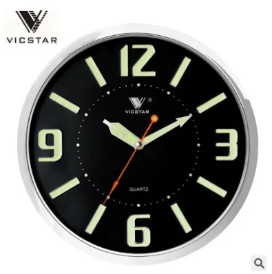 

022917 digital wall clock night clocks numbers luminous modern design times hours quartz quiet mute