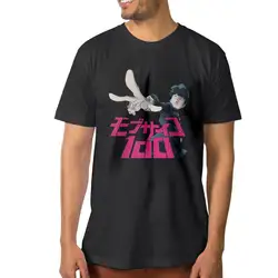 Mob Psycho 100 мужские футболки с круглым вырезом из аниме новые модные мужские футболки с коротким рукавом хлопковые футболки летние топы с