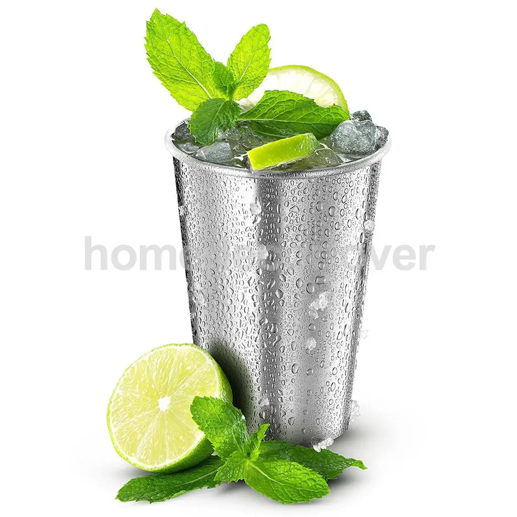 2 Piece Stainless Steel Cup Mug Drinking Coffee Beer Tumbler Travel 30ml/50ml/180ml/320ml