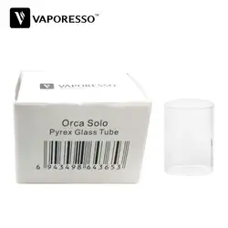 Оригинальный Vaporesso Orca Solo сменная стеклянная трубка 1,5 мл емкость E-cig Vape стеклянная трубка аксессуары для Orca Solo Starter Kit