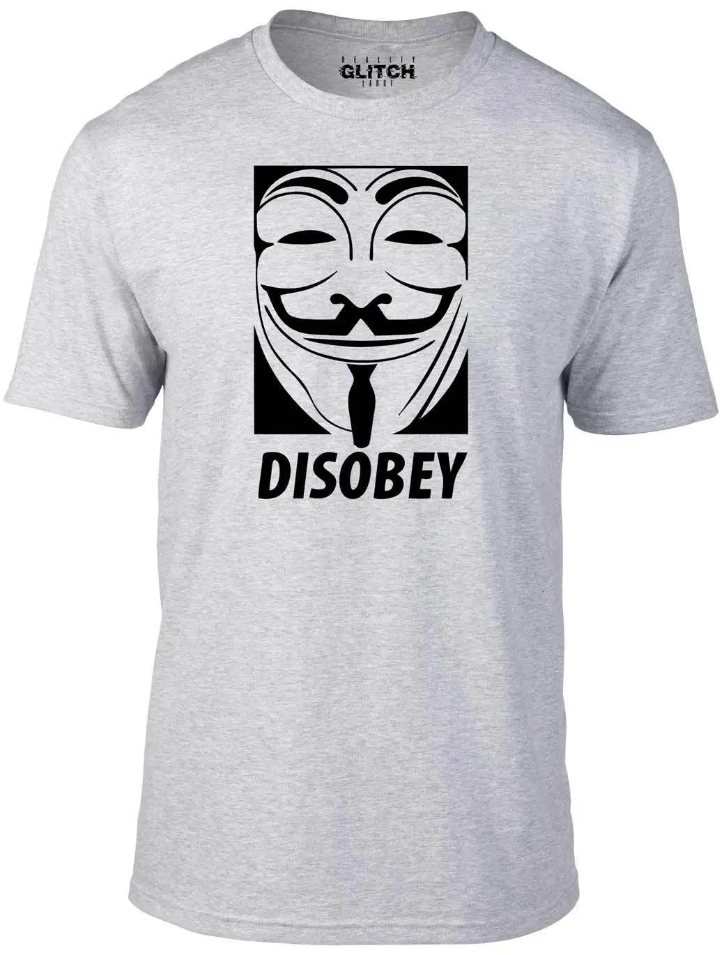 Disobey Anonymous футболка Vendetta-Размер 4XL-5XL мужская большого размера новая с принтом |