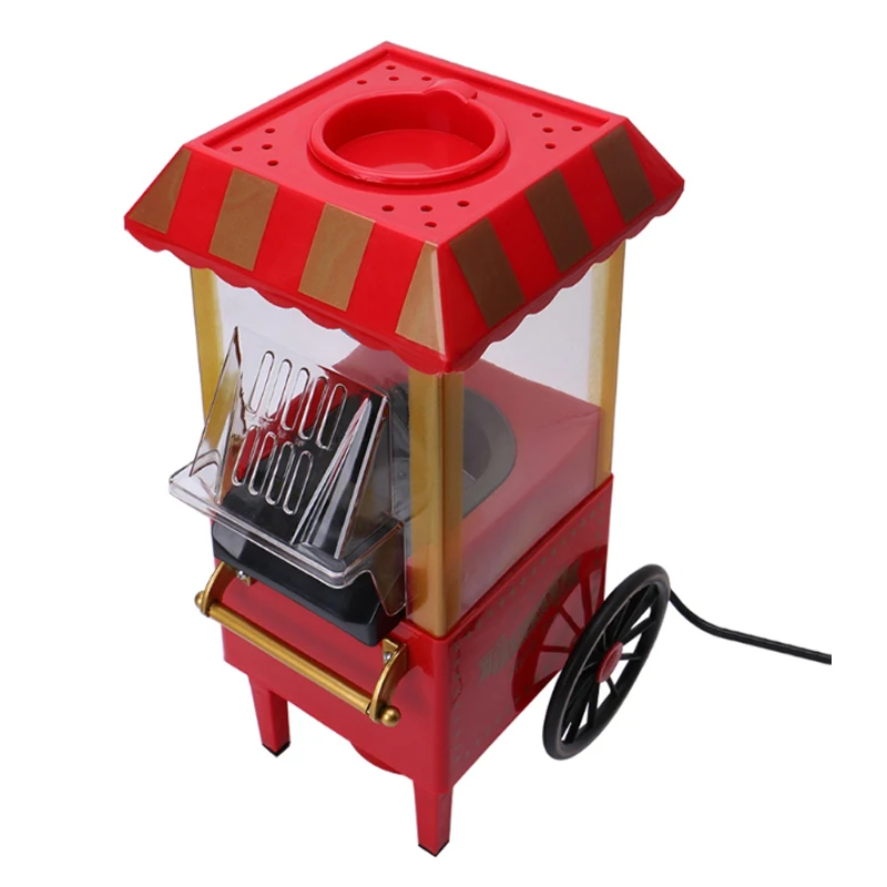 Полезный винтажный Ретро Электрический Попкорн Поппер Машина домашние вечерние инструменты - Color: Red
