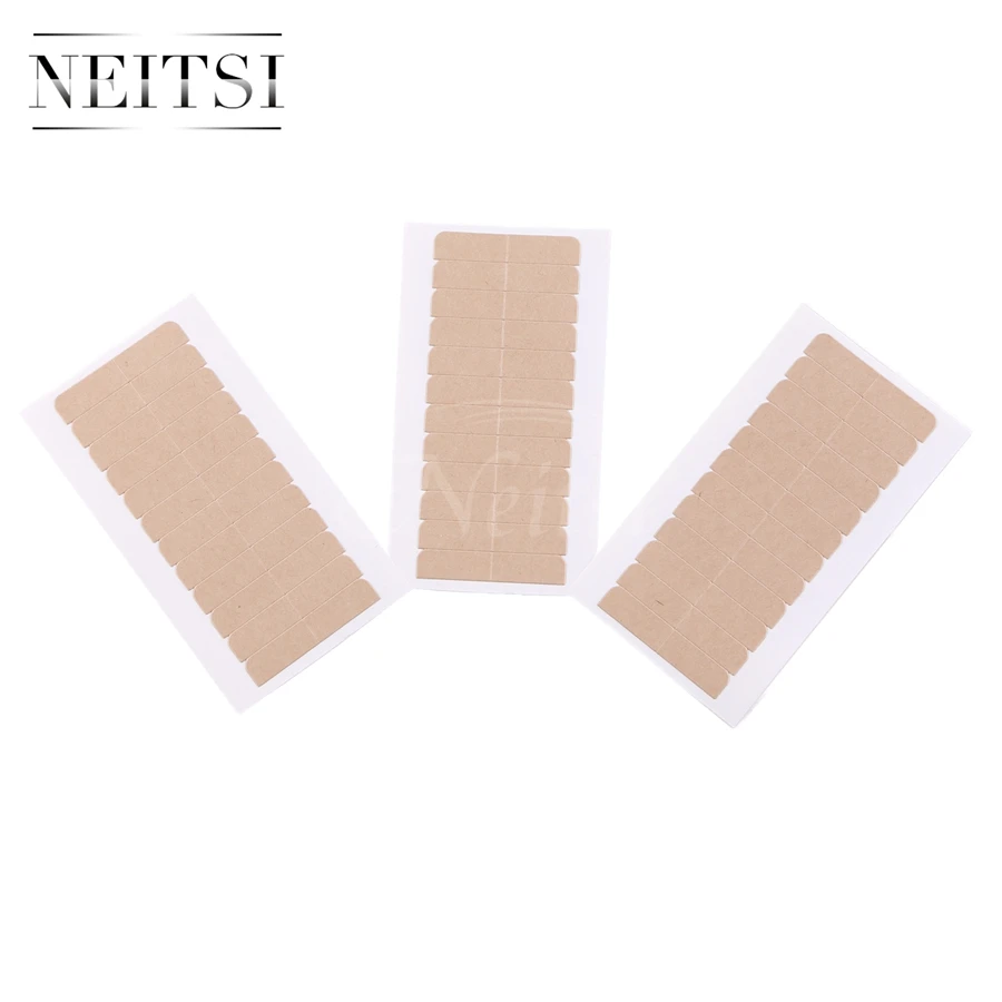 Neitsi 4cm*0.8cm Double Sided Germany Adhesive Tape For Skin Weft Tape Hair Extensions Super Adhesives Tape Fast Shipping Neitsi 4cm*0.8cm Double Sided Germany Adhesive Tape For Skin Weft Tape Hair Extensions Super Adhesives Tape Fast Shipping