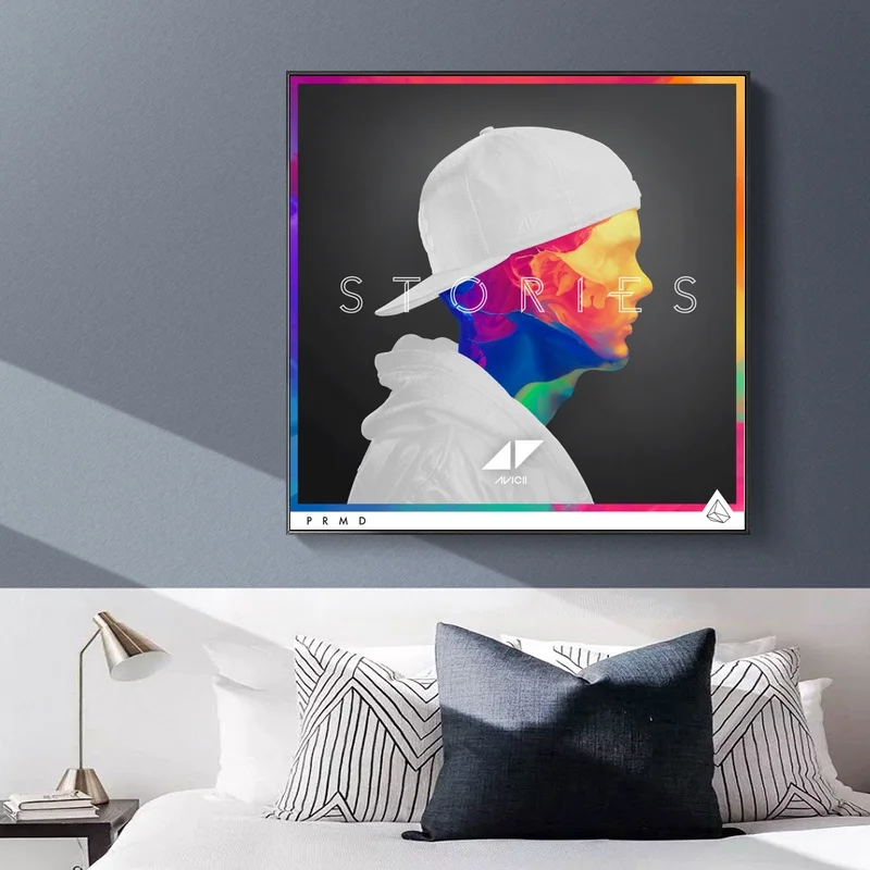 Чехол для альбома Avicii True Music Шелковый плакат Настенная картина домашний декор