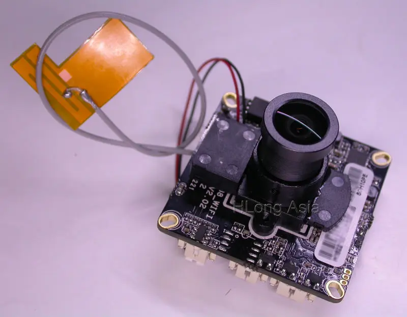 WiFi IPC 1.8 мм Широкий Угол ЛЕН (720 P) 1/4 &quotCMOS OV9712 датчик Hi3518 IP CCTV камеры совета модуль +