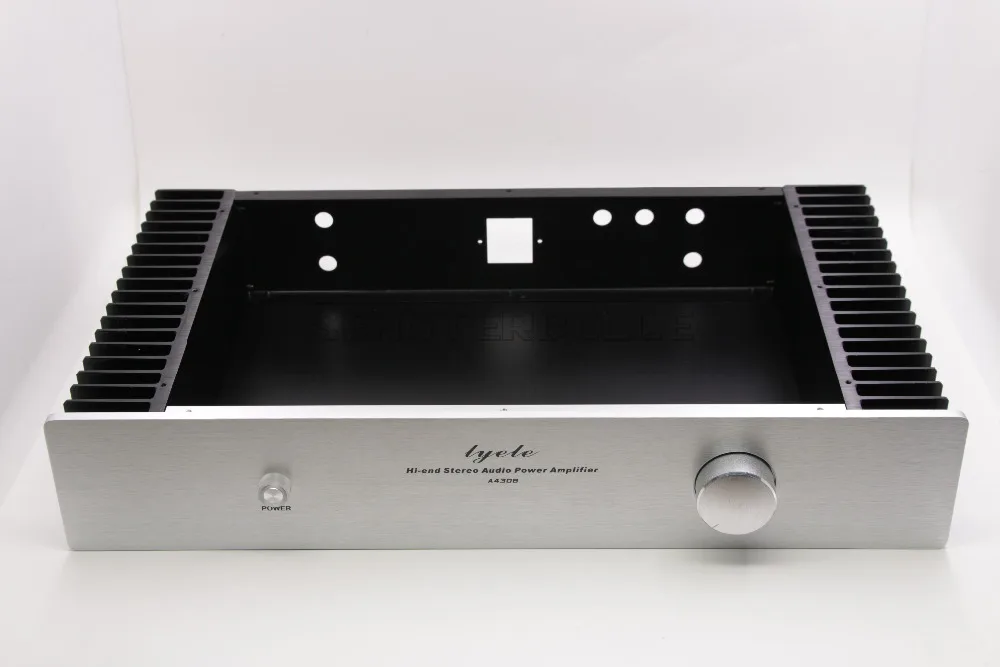 Корпус усилителя 320*120*311 мм WA76 полностью алюминиевый корпус усилителя/Чехо