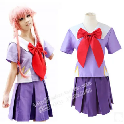 DB23686 yuno gasai costume cosplay