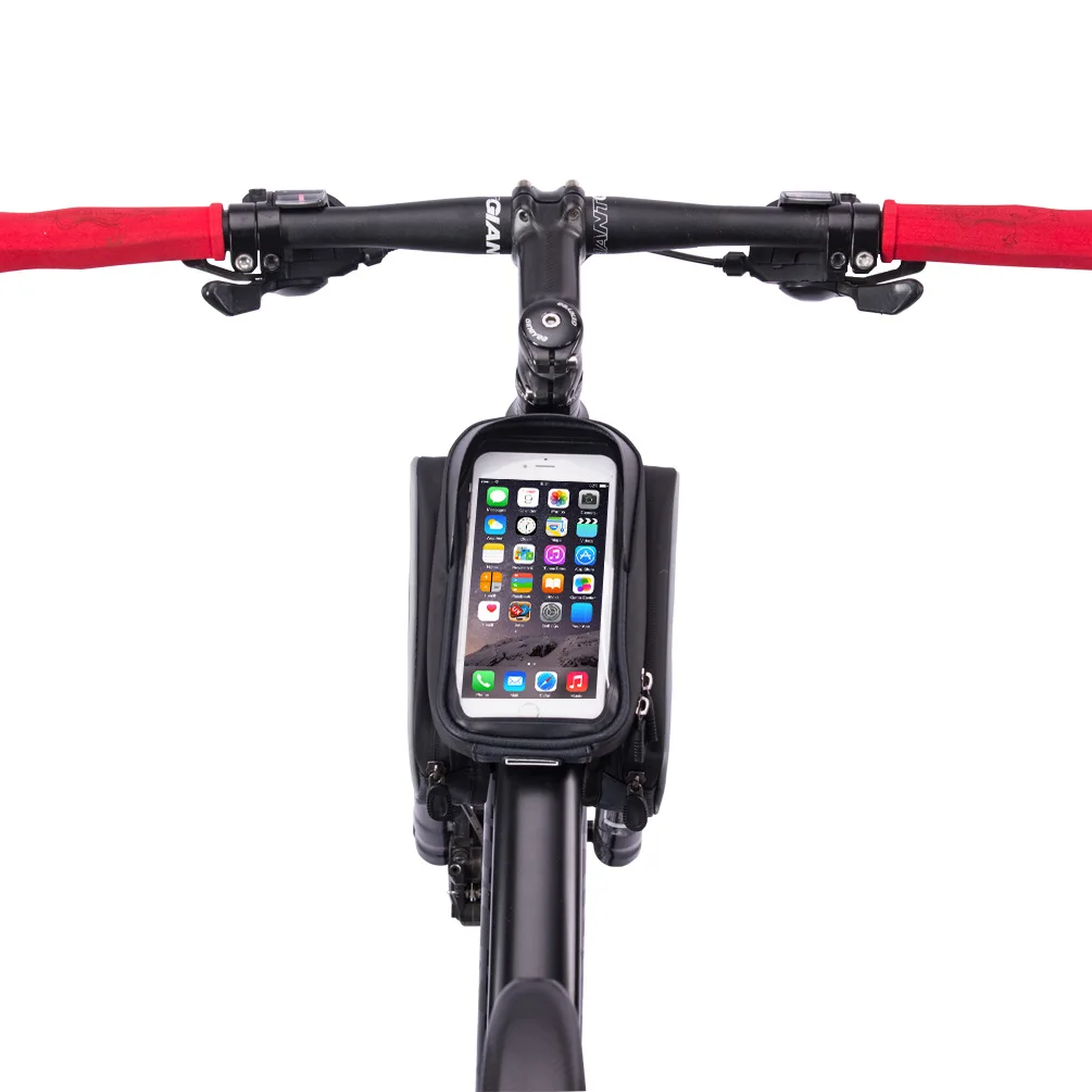 Bicycle Bike Bag Smart Phone Touch Screen Rainproof Top Tube Bags MTB Cycling Frame Front Head Pannier Bike Accessories