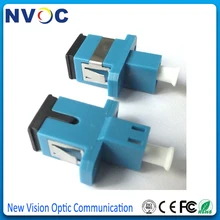 SC Женский к LC Женский Волоконно-оптический адаптер, SC-LC одномодовый пластиковый Гибридный FTTH волоконно-оптический адаптер