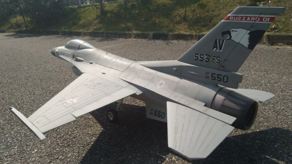 Стекловолоконная рама jet F16 для турбинных самолетов 4 5 6 кг|turbine jet|f16 jetfiberglass rc jets |