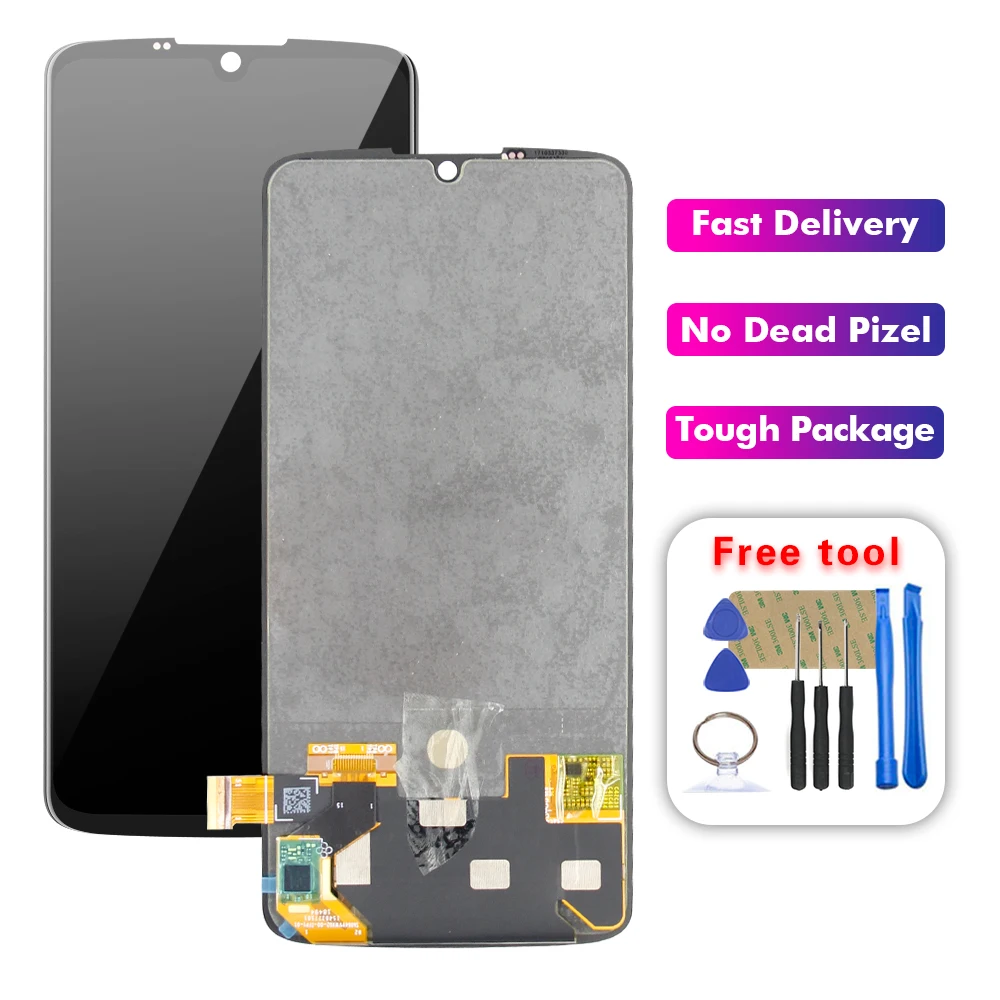 

6.4" For Motorola Moto Z4 XT1980-3 LCD Display Touch Screen Digitizer Assembly Replacement Free Tools