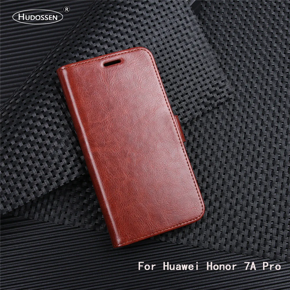 HUDOSSEN для huawei Honor 7A Pro AUM-AL29 Дело люкс Флип PU Кожаные чехлы книга Стиль стенд Крышка |
