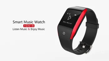 

YD618 smart bracelet music bracelet 0.96" IP68 waterproof 512MB RAM card MP3 music playback heart rate detection for Android IOS