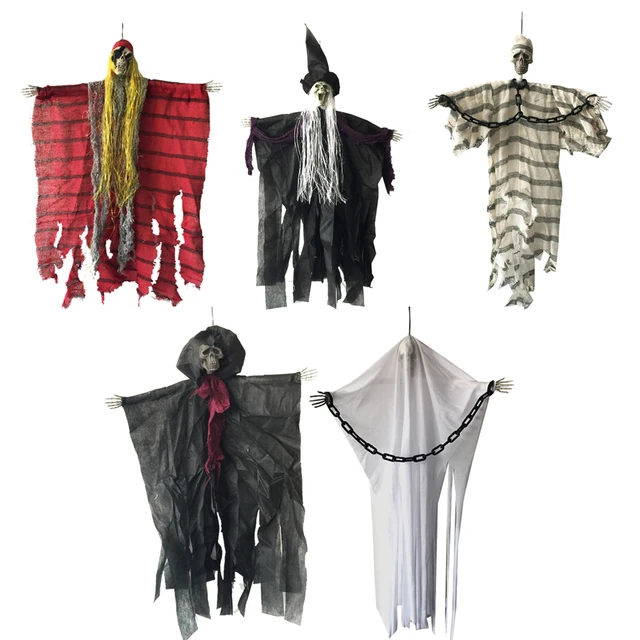 24 Inch 60cm Halloween Hanging Pirate Witch Prisoner Reaper Ghost Haunted  House Escape Horror Halloween Decorations - Party & Holiday Diy Decorations  - AliExpress