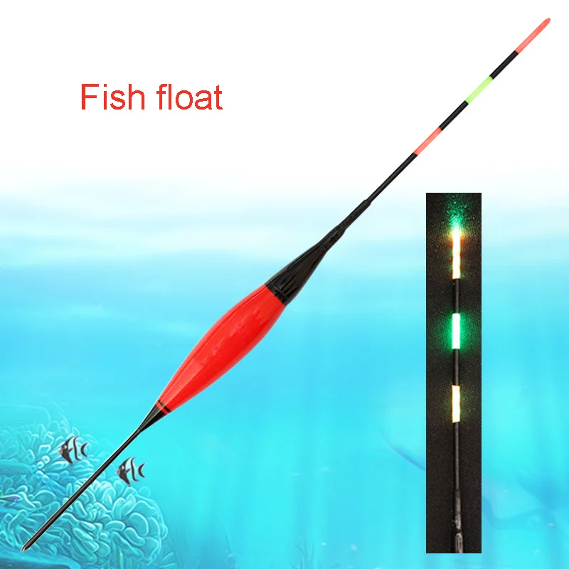 

LED Electric Fishing Float Light Fishing Tackle Luminous Electronic Floats &T8