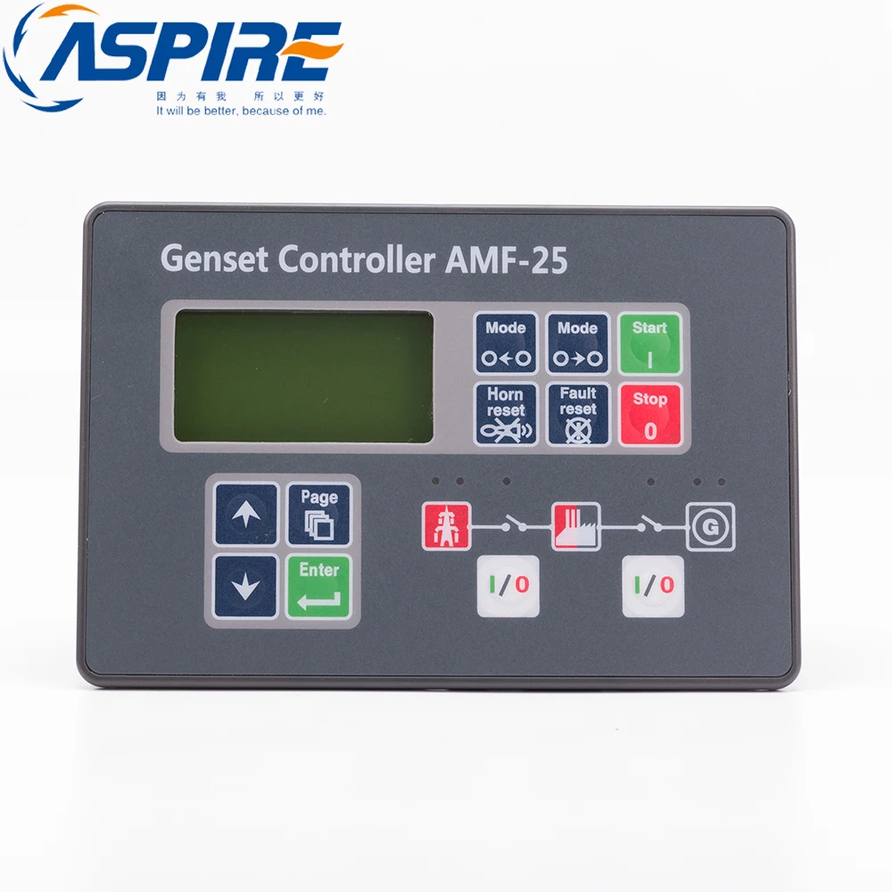 Контроллер генератора дизельного двигателя AMF25 compitable с оригинальным